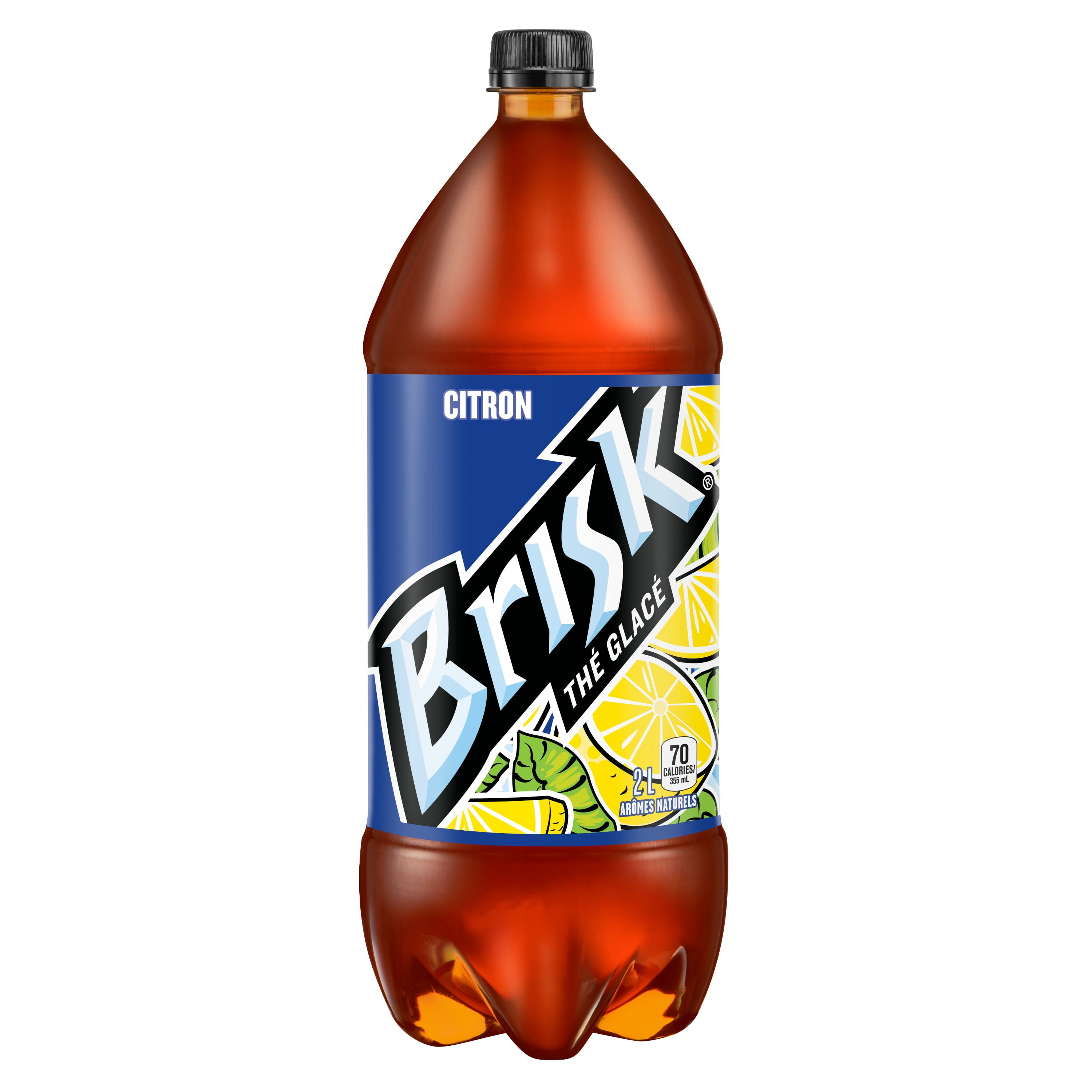 Brisk Lemon Iced Tea 2 L, Bottle