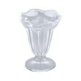 thumbnail image 2 of Taza para helado, vaso de cristal único y creativo con flores, tazas de postre transparentes multifuncionales, 6 uds., 2 of 6