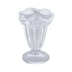 thumbnail image 2 of Taza para helado, vaso de cristal único y creativo con flores, tazas de postre transparentes multifuncionales, 6 uds., 2 of 6