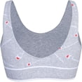 thumbnail image 2 of Champion Mujer Bustier - Bralette sin Costura, Logotipo de Amante Gris XL (X-Large), 2 of 2