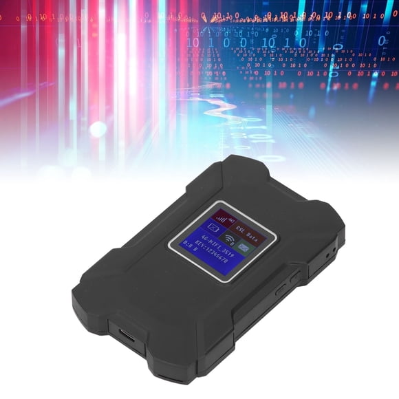 PUNTO DE ACCESO MÓVIL WIF 4G LTE, Enrutador Wif Portátil Con Ranura para Tarjeta Sim, conecta Hasta 32 Dispositivos Punto de Acceso de Bolsillo para Viajes, Con Pantalla A Color