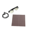 thumbnail image 2 of Lunettes de Musique Sans Fil BT, Lunettes Intelligentes Contrôle Tactile Appels Mains Libres Réduction de Bruit avec Écouteurs Ouverts pour Course pour Magasinage pour Cyclisme Argent, 2 of 7