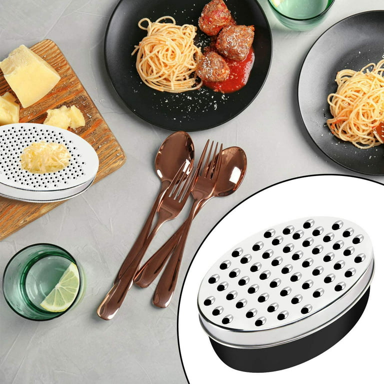 Cheese Box and Spoon Grater
