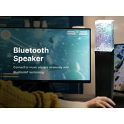 Emerson EHS-2001 Dancing Water Light Tower Speaker System with Bluetooth, Black