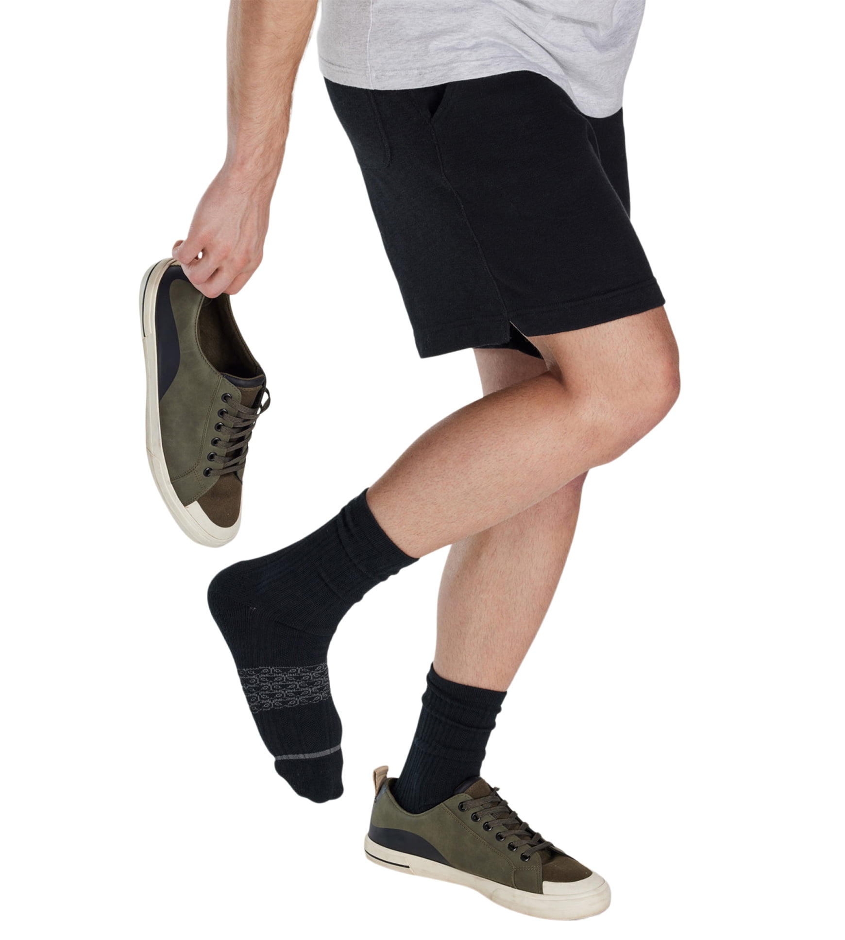 Pair of Thieves Men's 4-Way Crew Socks, 6-Pack