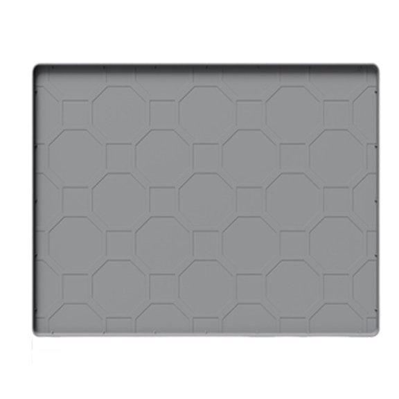 Silicone Under Sink Mat Non-slip Kitchen Cabinet Mat Home Storage Mat (Grey S)