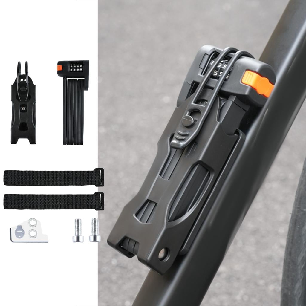 CEORPER Portables Waterproofed Bike Folded Lock Heavy Type Security Combination Lock
