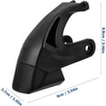 thumbnail image 2 of FRCOLOR 1Set Inline Skate Brake Pad Black Roller Skates Accessories Easy Install Sturdy Material, 2 of 7