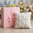 thumbnail image 5 of DefiDgd 16x16inch Easter Pillow Covers,Bunny Embroideried Soft Plush Throw Pillow,for Spring Farmhouse Home Sofa Couch Living Room Bedroom Decorations(Medium), 5 of 5