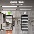 thumbnail image 3 of VEVOR 10 Pack LED Shop Light, 4 FT, 40W Linkable Shop Light Fixture, 4500 LM Surface & Hanging Mount Ceiling Lights 59 in Power Cords with ON/OFF Switch, for Garage Warehouse Home Workshop Office, 3 of 9