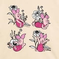 thumbnail image 2 of Winnie the Pooh - Piglet Flowers Cropped Graphic T-Shirt, 2 of 4
