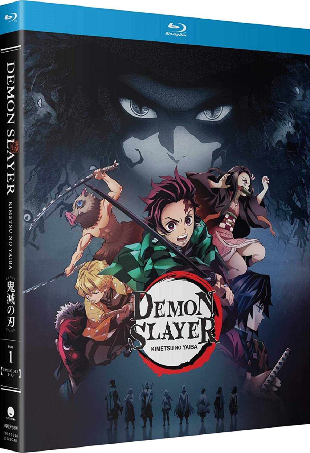 Demon Slayer Kimetsu No Yaiba Bd Dvd Walmart Com