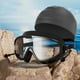 thumbnail image 4 of Xihbxyly Gafas de Natación para Adultos, Lentes de Alta Definición, Marco Suave, Ajuste Cómodo, Tapones para Los Oídos Impermeables Incluidos, Perfectas para Nadadores y Entusiastas Del Deporte, Tama, 4 of 6