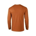 thumbnail image 4 of The Gildan Adult Ultra Cotton 6 oz Long Sleeve T-Shirt - TEXAS ORANGE - XL, 4 of 4