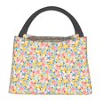 thumbnail image 1 of Vsdgher Watercolor Wildflowers Print Insulated Bags, Insulated Cooler Bag Totes for Hot or Cold Food Bring or Delivery, 1 of 6