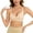 Beige, variant on Sports Bras For Women 2025 Deep V Bra Low Cut Sexy Push Up Bralettes For Women Padded Comfy Smoothing Wireless Lifting Bras Seamless Bralette Comfort T-Shirt Bras Beige,M