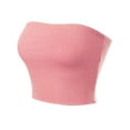 thumbnail image 3 of Made by Olivia Women's Causal Strapless Basic Sexy Tube Top, 3 of 4