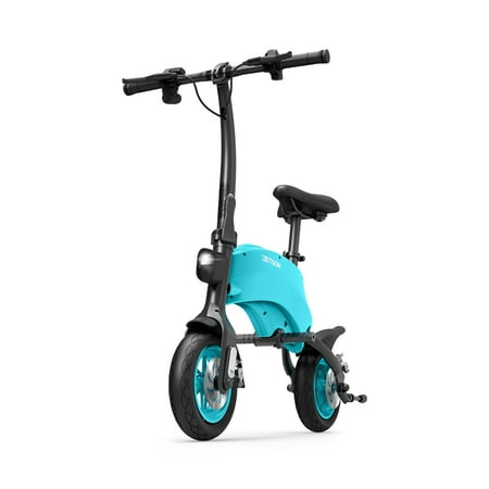 Jetson LX10 Electric Ride-On  260 Lb.  Weight Limit  Ages 12+  Blue  10 In. Wheel  250-Watt Motor  Foldable  Head Light  Twist Throttle  Hand Brake  Top Speed: 15.5 MPH  4 Hour Charge Time