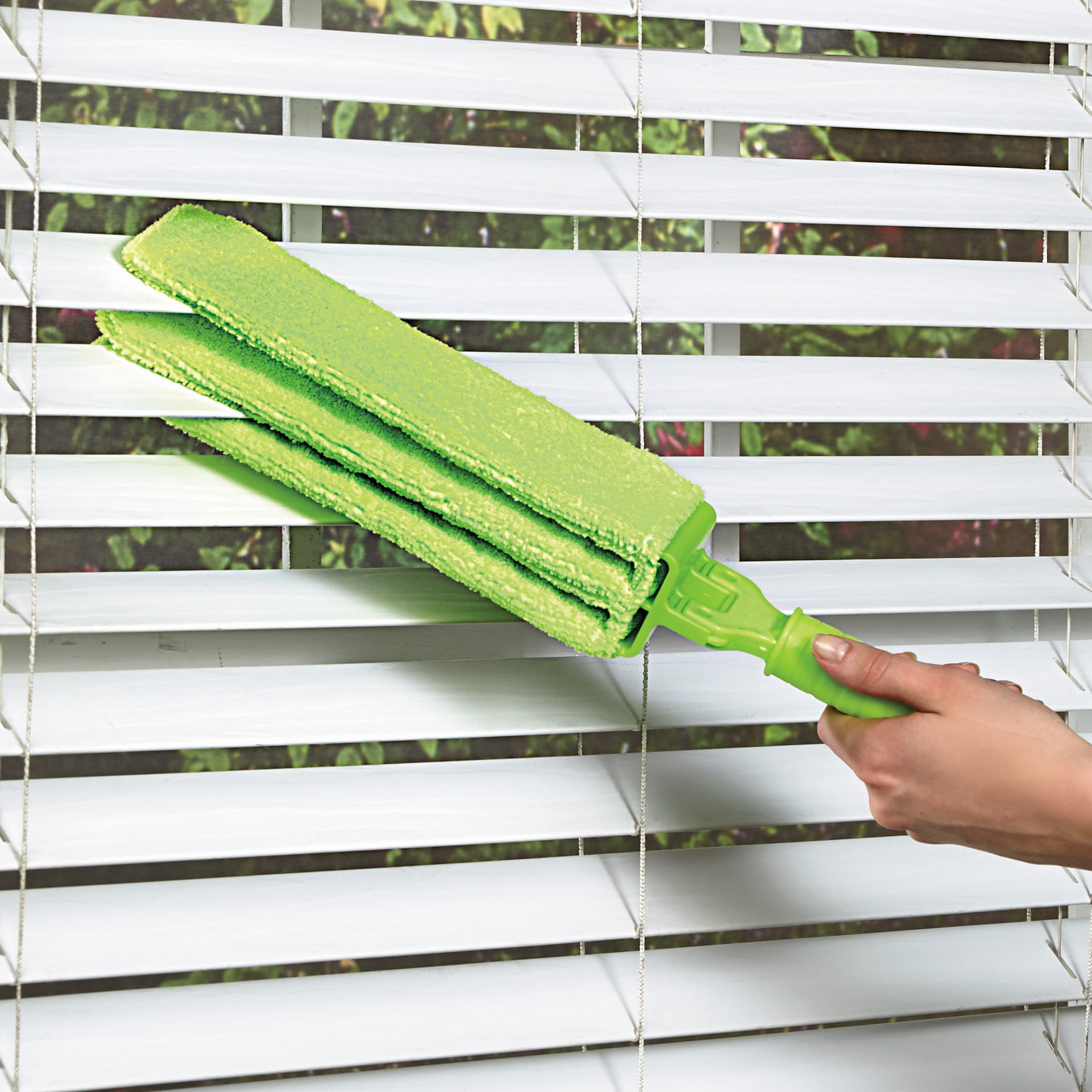 Venetian Window Blind Cleaner Microfibre Brush 3Layers Removable Wet/Dry 