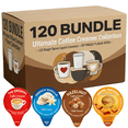 thumbnail image 4 of Coffee Creamers Variety Pack 120 Single Serve Liquid Creamers for Office & Home Use Optimized Flavor Ratio – 4 Flavors Original French Vanilla Hazelnut Caramel Macchiato – No Refrigeration, 4 of 6