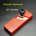 EseeAier Red manual polyester fiber soundabsorbing board chamfer