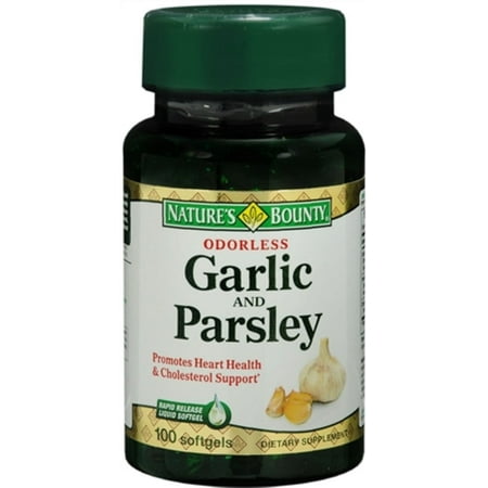 Natures Bounty Natures Bounty Garlic and Parsley, 100 ea