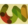 thumbnail image 1 of Ahgly Company Indoor Rectangle Patterned Dark Bronze Brown Area Rugs, 3' x 5', 1 of 6