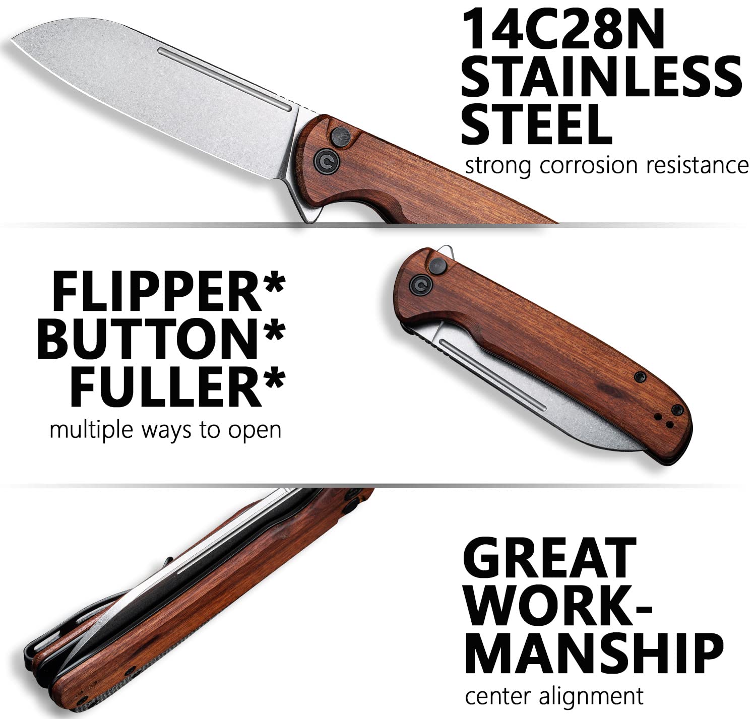 CIVIVI Chevalier Folding Pocket Knife C20022-3