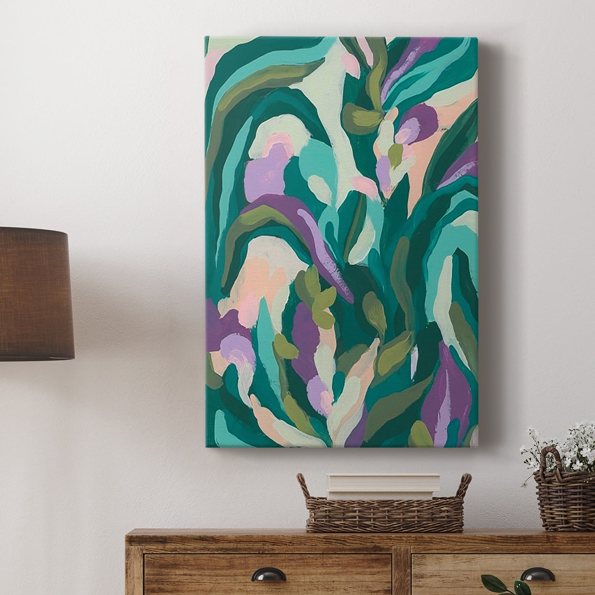 Jungle Wave I Premium Gallery Wrapped Canvas - Ready to Hang