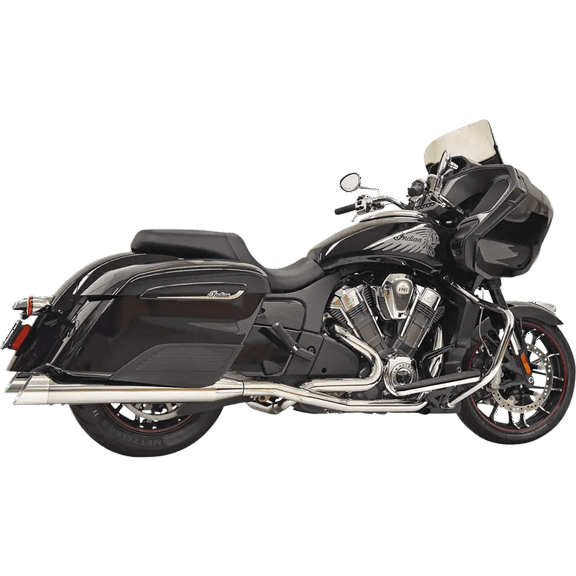 Bassani Challenger True Dual Chrome Exhaust System (8H16S)