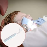 Mouth Mirror with LED Light Anti-Fog Plastic Dental Care Tool