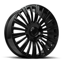 REPLICA 053 22X9 6X139.7 31ET 78.1CB Gloss Black Wheel