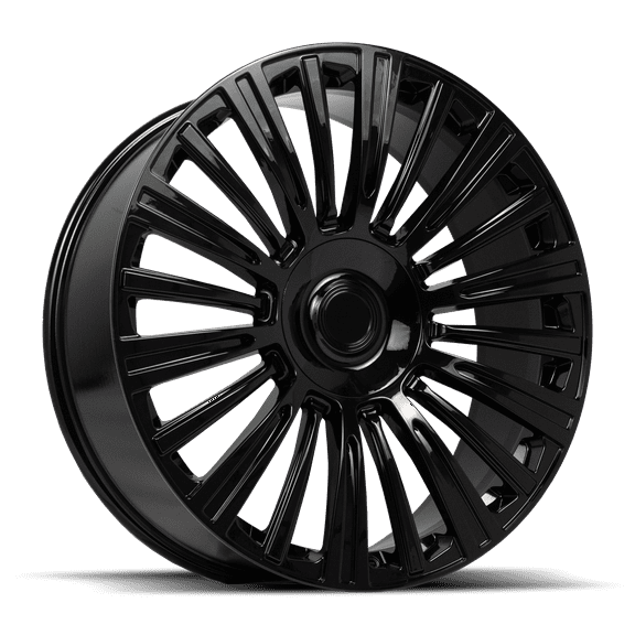 REPLICA 053 22X9 6X139.7 31ET 78.1CB Gloss Black Wheel