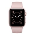 thumbnail image 2 of Restored Watch Series 2 38mm Apple Rose Gold Aluminum Case Pink Sand Sport Band MNNY2LL/A (Refurbished), 2 of 6