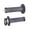 Graphite, variant on Odi V2 No-Waffle Mx Lock-On Grips White - Soft Compound