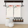 thumbnail image 2 of Eveokoki 2 Pcs Flower Spring Kitchen Towels Striped With White Creamy Roses Kitchen Dish Towels Kitchen Dish Cloths Fast Drying Kitchen Decor for Home Cooking Baking, 16 x 24 Inch, 2 of 5