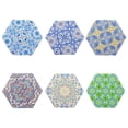 thumbnail image 2 of Posavasos para Bebidas Juego de Posavasos de Cerámica Absorbente Taza de Corcho Tazas de Café Manteles Individuales para Decoración Del Hogar Baoblaze Mantel individual de cerámica, 2 of 4