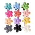 thumbnail image 1 of Pinza de garra de flor, pinza de pelo de flor grande para mujer, pinza de flor grande y linda para niña, cabello grueso, pinza de flor mate, antideslizante, cabello escaso firmemente fijado, 1 of 5