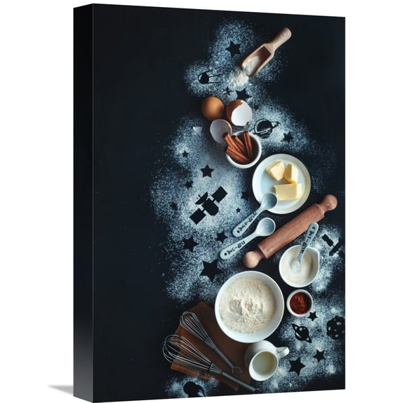 Global Gallery Dina Belenko,'Baking For Stargazers' Stretched Canvas Artwork