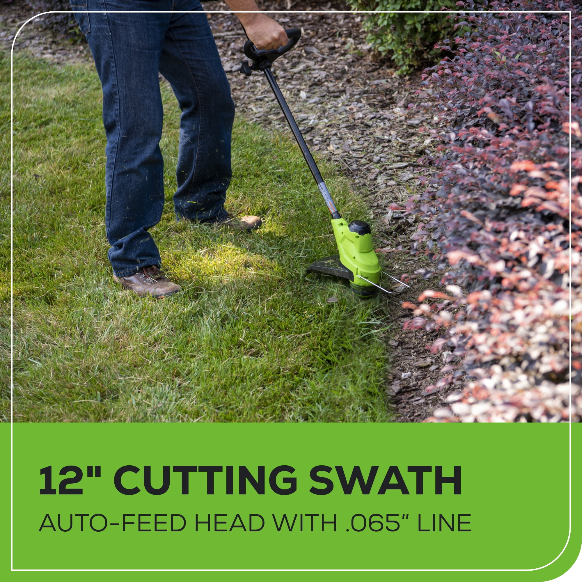 Greenworks 48V (24V x 2) 17" Brushless Push Mower+12" String Trimmer +320CFM Blower,(2) 4.0Ah Batteries and 2A Dual Port Charger