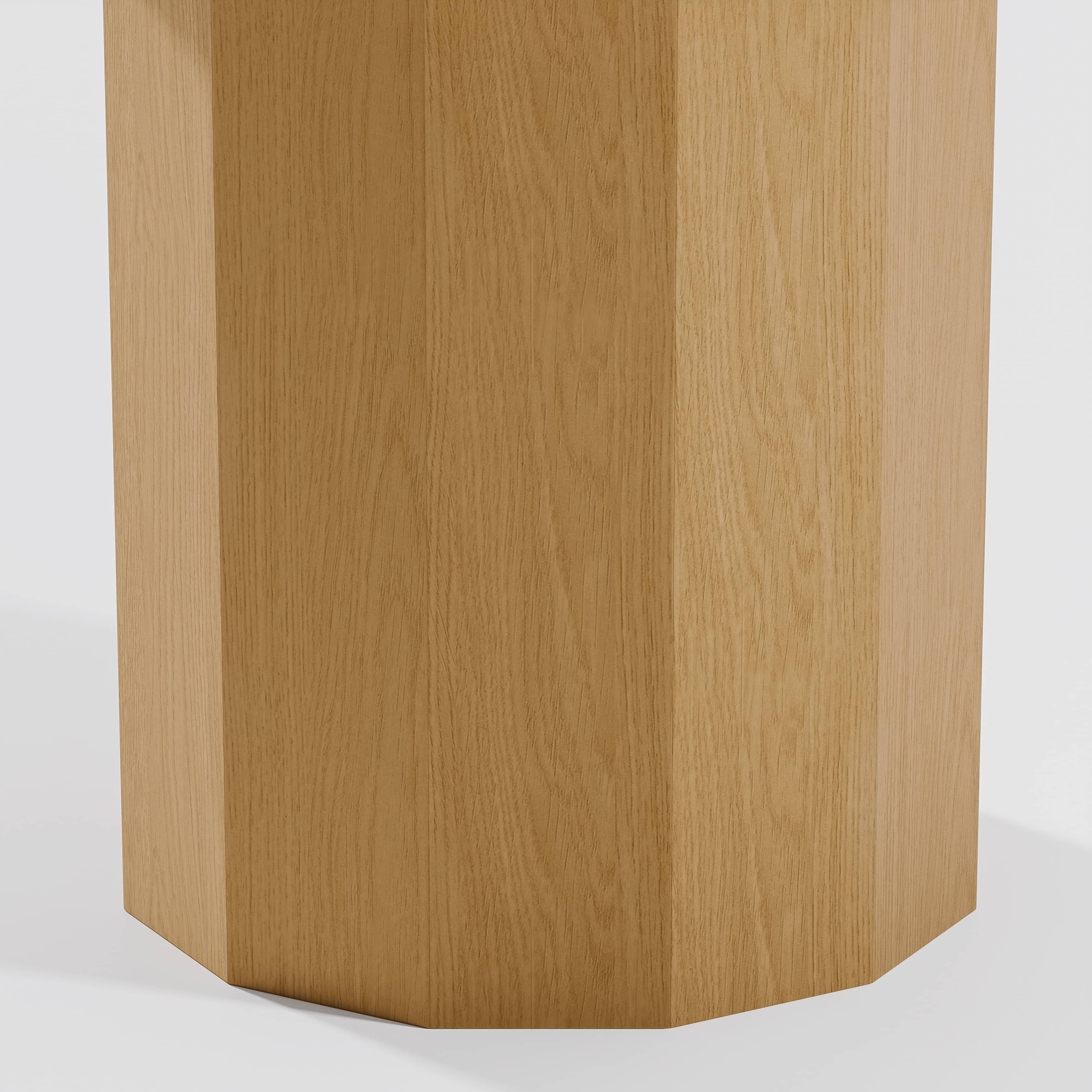 MAYEERTY 60" Round Dining Tables, Mid-Century Dining Table for Dining Room Kitchen, Natural Wood
