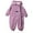 Purple, variant on QUOTAY Boys Winter Thermal Baby Romper Jumpsuit Snowsuit Outfit Warm Thick Padded Coverall for Toddler Kids 1-4 Years 02_Pink,2-3 Years