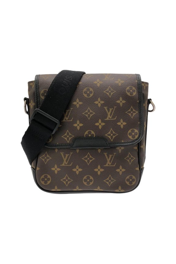 Pre-Owned Louis Vuitton Monogram Macassar Bass PM M56717 Shoulder Bag