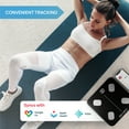 thumbnail image 3 of INEVIFIT Smart Body Fat Scale with Bluetooth and Free INEVIFIT APP - Black, 3 of 7