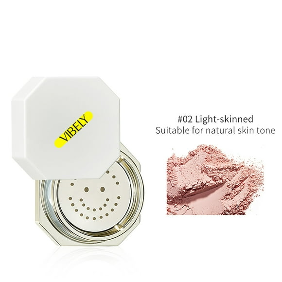 FcBaudy Loose Powder Ice mist loose long-lasting oil control, and sweatproof makeup powder Base Foundation