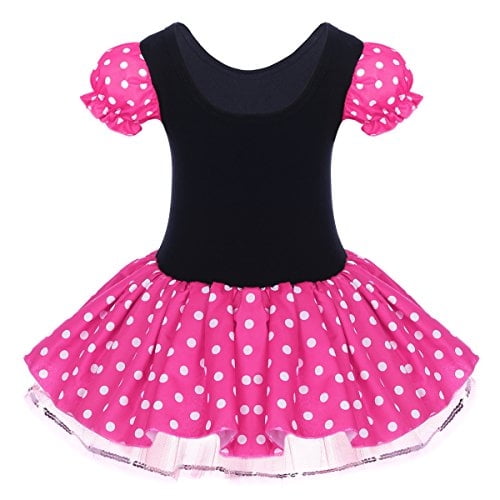 Disfraz de princesa de lunares para niñas, fiesta de cumpleaños de Navidad, vestido con di OwlFay OwlFay