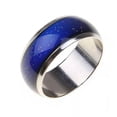 thumbnail image 2 of K-KED Stainless Steel Color Changing Emotion Ring Temperature Rings For Women Men-16MM, 2 of 7