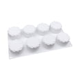 thumbnail image 1 of Wosthever Molde de silicona para pasteles, portátil, resistente al calor, 8 rejillas, reutilizable, lavable, para cocina, panadería, Mousse, helado, Herramientas y accesorios para hornear Tipo 1 Wosthever HA081497-01, 1 of 6