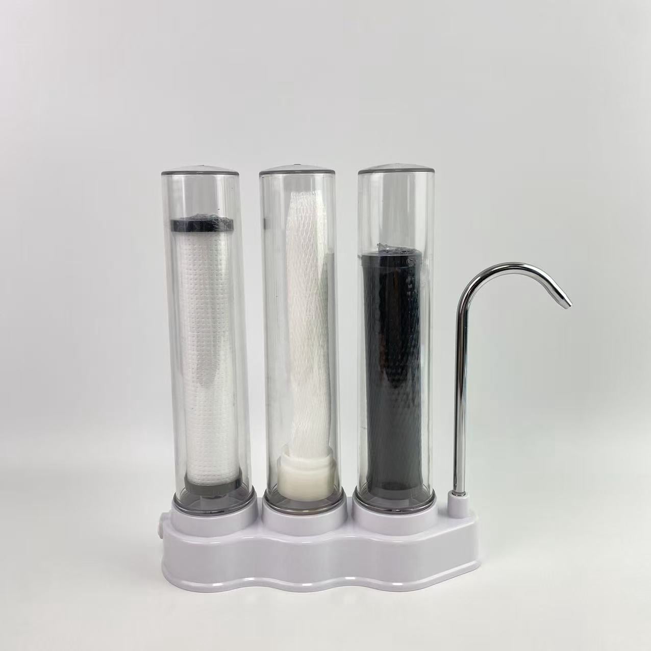 Rushare Water purification units, High Capacity Under Sink 5-Stage Reverse Osmosis Water Filter, Drinking System, Brushed Nickel Faucet