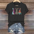 thumbnail image 4 of Mujeres Manga Corta de Verano Tops Día de San Valentín Impreso Cuello Redondo, Camisa de Moda Casual Blusa, 4 of 6